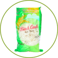 Bánh canh sợi tròn