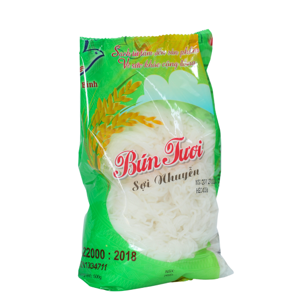 Bún tươi sợi nhuyễn
